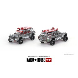 1/64 DATSUN KAIDO 510 WAGON 4X4 KAIDO OFFROAD V1 KHMG121 1/64 DATSUN KAIDO 510 WAGON 4X4 KAIDO OFFROAD V1 KHMG121