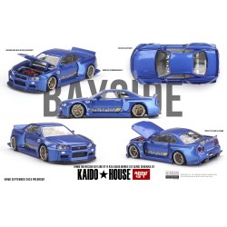 1/64 NISSAN SKYLINE GT-R (R34) KAIDO WORKS (V2 AERO) SHINJUKU V2 KHMG158