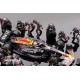 1/64 ORACLE RED BULL RACING RB19 NO.1 M.VERSTAPPEN 2023 F1 2023 JAPANESE GRAND PRIX PIT CREW SET LIMITED EDITION 5000 SETS