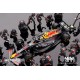 1/64 ORACLE RED BULL RACING RB19 NO.11 S.PEREZ 2023 F1 2023 JAPANESE GRAND PRIX PIT CREW SET LIMITED EDITION 5000 SETS