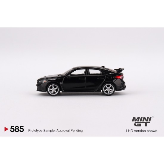 1/64 HONDA CIVIC TYPE R CRYSTAL BLACK PEARL 2023 W/ADVAN GT WHEEL RHD MGT00585-R