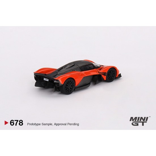 1/64 ASTON MARTIN VALKYRIE MAXIMUM ORANGE (LHD) MGT00678-L 1/64 ASTON MARTIN VALKYRIE MAXIMUM ORANGE (LHD) MGT00678-L