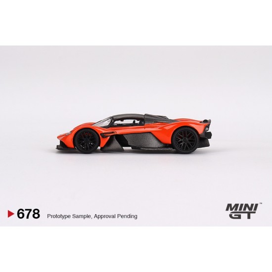 1/64 ASTON MARTIN VALKYRIE MAXIMUM ORANGE (LHD) MGT00678-L 1/64 ASTON MARTIN VALKYRIE MAXIMUM ORANGE (LHD) MGT00678-L