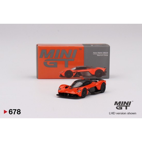 1/64 ASTON MARTIN VALKYRIE MAXIMUM ORANGE (LHD) MGT00678-L 1/64 ASTON MARTIN VALKYRIE MAXIMUM ORANGE (LHD) MGT00678-L