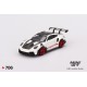 1/64 PORSCHE 911 (992) GTS RS WEISSACH PACKAGE WHITE WITH PYRO RED (RHD)