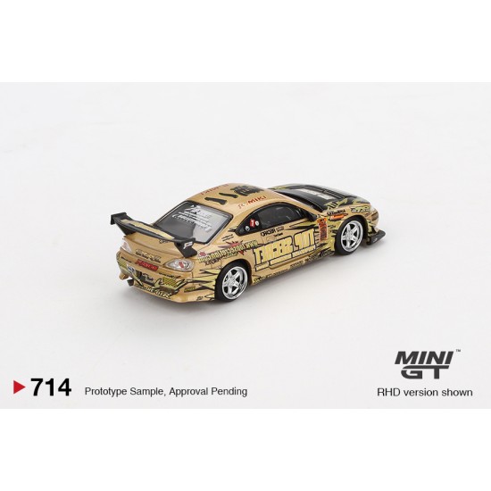 1/64 NISSAN SILVIA (S15) TOP SECRET D1GP (RHD) BLISTER PACKAGING