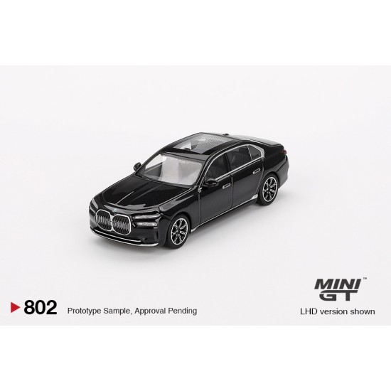 1/64 BMW I7 EDRIVE50 BLACK SAPPHIRE (RHD) MGT00802-R 1/64 BMW I7 EDRIVE50 BLACK SAPPHIRE (RHD) MGT00802-R