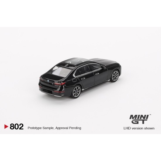 1/64 BMW I7 EDRIVE50 BLACK SAPPHIRE (RHD) MGT00802-R 1/64 BMW I7 EDRIVE50 BLACK SAPPHIRE (RHD) MGT00802-R