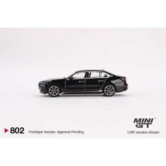1/64 BMW I7 EDRIVE50 BLACK SAPPHIRE (RHD) MGT00802-R 1/64 BMW I7 EDRIVE50 BLACK SAPPHIRE (RHD) MGT00802-R