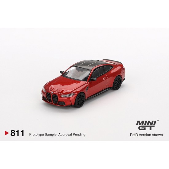 1/64 BMW M4 COMPETITION (G82) SAKHIR ORANGE (RHD) MGT00811-R