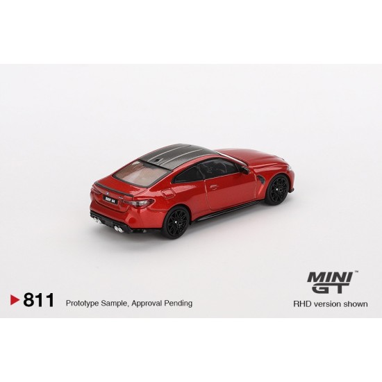 1/64 BMW M4 COMPETITION (G82) SAKHIR ORANGE (RHD) MGT00811-R