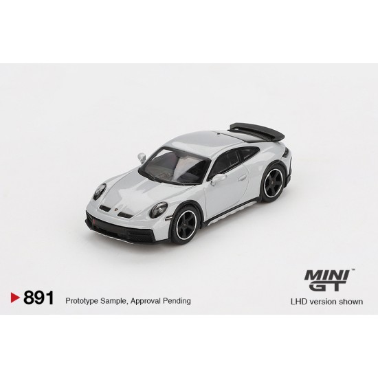 1/64 PORSCHE 911 DAKAR ICE GREY METALLIC (RHD)