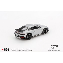 1/64 PORSCHE 911 DAKAR ICE GREY METALLIC (LHD) BLISTER PACKAGING MGT00891-BL