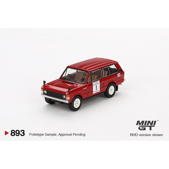 1/64 RANGE ROVER 1971 INTERNATIONAL HILLRALLY WINNER (RHD) BLISTER PACKAGING