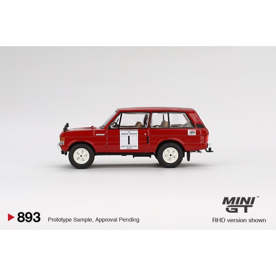 1/64 RANGE ROVER 1971 INTERNATIONAL HILLRALLY WINNER (RHD)