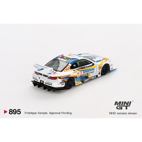 1/64 NISSAN LB-SUPER SILHOUETTE S15 SILVIA NO.555 2023 FORMULA DRIFT JAPAN (RHD)