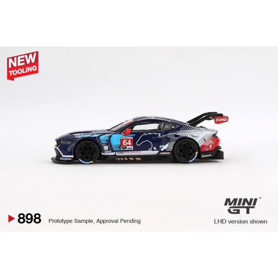 1/64 FORD MUSTANG GT3 NO.64 FORD MULTIMATIC MOTORSPORTS 2024 IMSA DAYTONA 24 HRS (LHD) NEW TOOLING