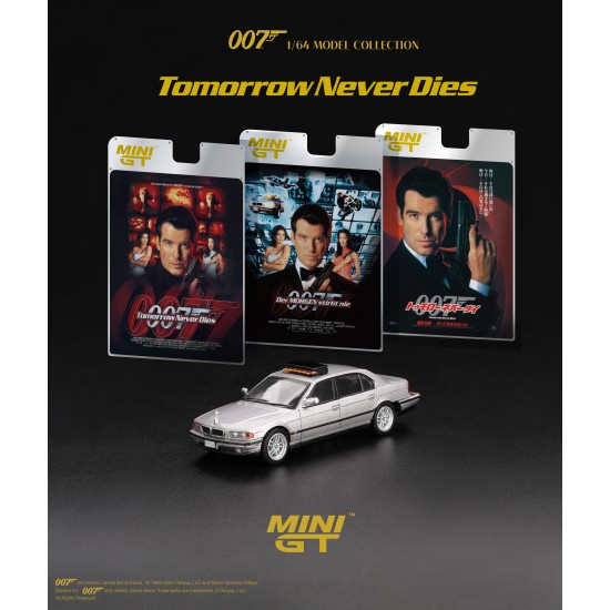 1/64 BMW 750IL TOMORROW NEVER DIES (RHD) JAPANESE BLISTER PACKAGING