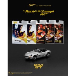 1/64 BMW Z8 JAMES BOND THE WORLD IS NOT ENOUGH (LHD) ENGLISH BLISTER PACKAGING 1/64 BMW Z8 JAMES BOND THE WORLD IS NOT ENOUGH (LHD) ENGLISH BLISTER PACKAGING