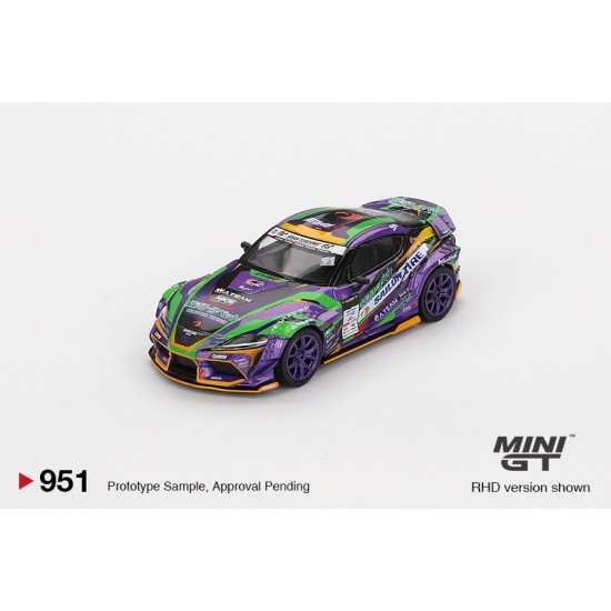 1/64 TOYOTA GR SUPRA KUHL 2021 D1GP EVANGELION RACING (RHD) BLISTER PACKAGING JAPAN EXCLUSIVE