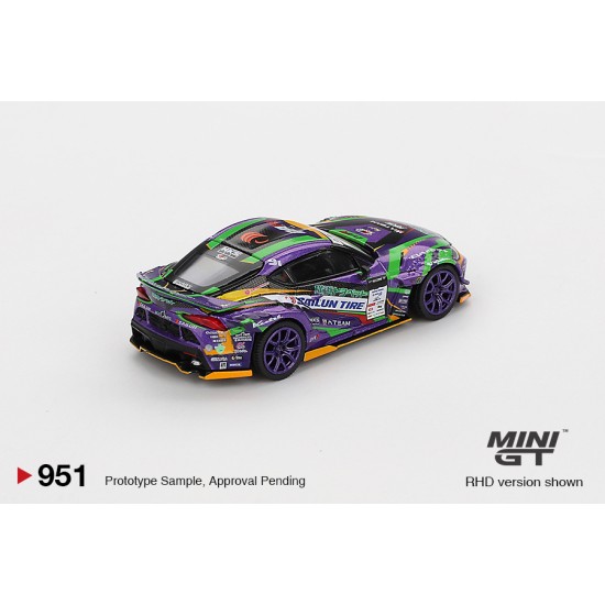 1/64 TOYOTA GR SUPRA KUHL 2021 D1GP EVANGELION RACING (RHD) BLISTER PACKAGING JAPAN EXCLUSIVE