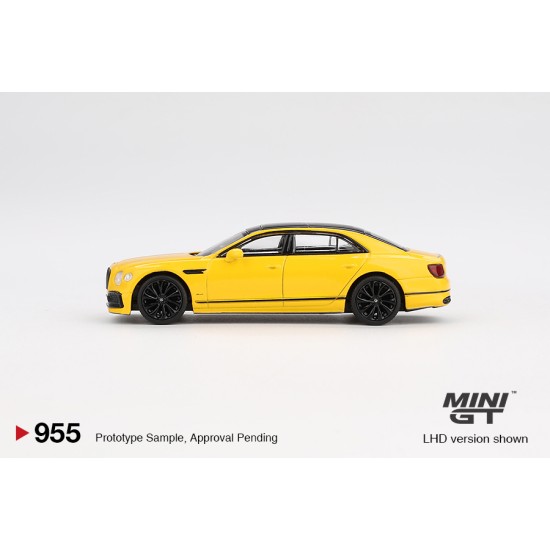 1/64 BENTLEY FLYING SPUR MONACO YELLOW (LHD)