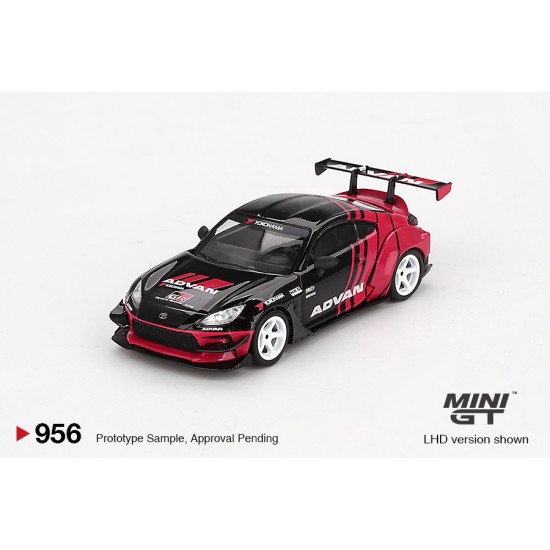 1/64 TOYOTA GR86 HKS TYPE R ADVAN 2022 TOKYO AUTO SALON (RHD) BLISTER PACKAGING