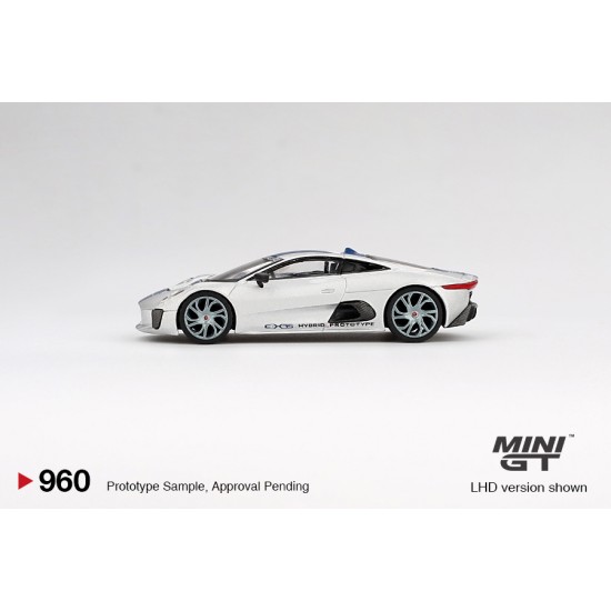 1/64 JAGUAR C-X75 SILVER (LHD) BLISTER PACKAGING