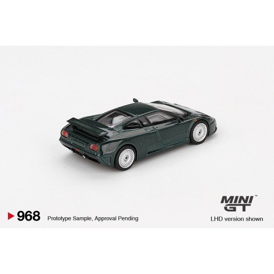 1/64 BUGATTI EB110 GT VERDE SCURO (LHD) BLISTER PACKAGING