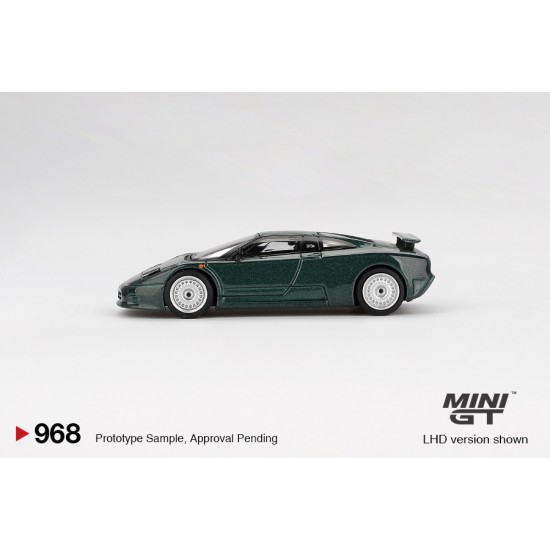 1/64 BUGATTI EB110 GT VERDE SCURO (LHD) BLISTER PACKAGING