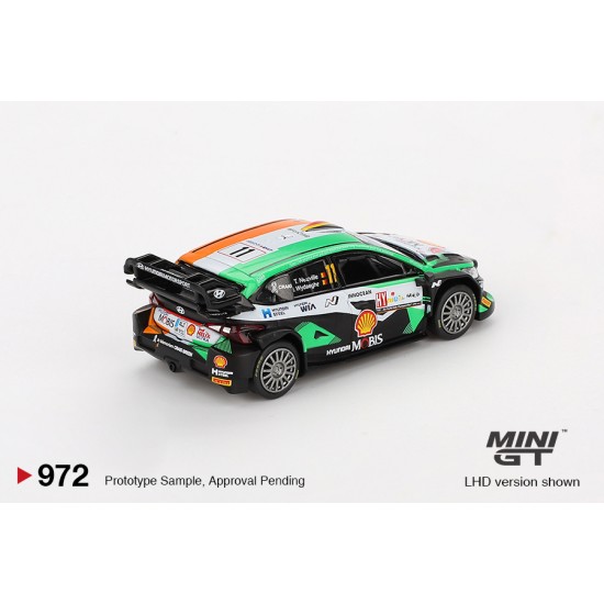 1/64 HYUNDAI I20 N RALLY NO.11 2023 RALLY CROATIA POWER STAGE WINNER (LHD) BLISTER PACKAGING