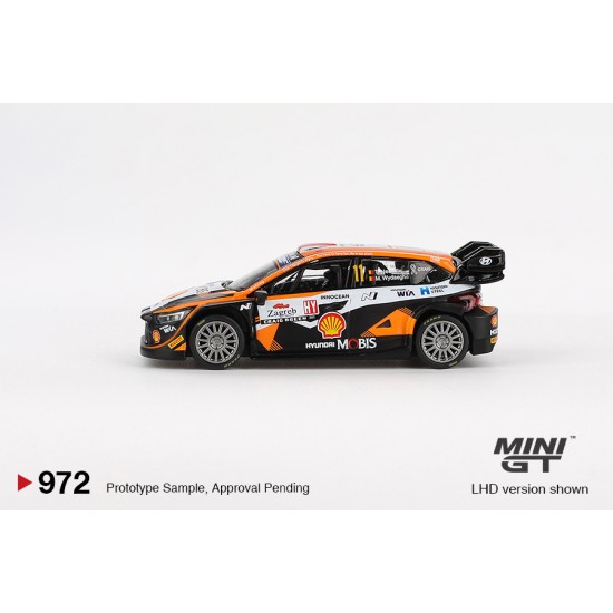 1/64 HYUNDAI I20 N RALLY NO.11 2023 RALLY CROATIA POWER STAGE WINNER (LHD) BLISTER PACKAGING