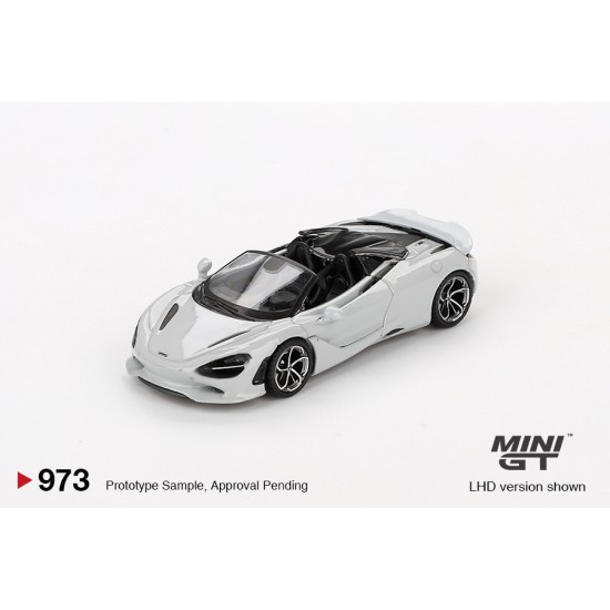 1/64 MCLAREN 750S SPIDER CIRRUS GREY (LHD)