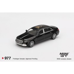 MINI GT 1/64 MERCEDES-MAYBACH S 680 BLACK (RHD) MGT00977-R - OPENED STOCK