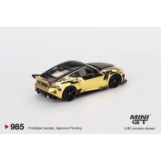 1/64 NISSAN Z VEILSIDE FFZ400 GOLD CHROME (LHD) BLISTER PACKAGING