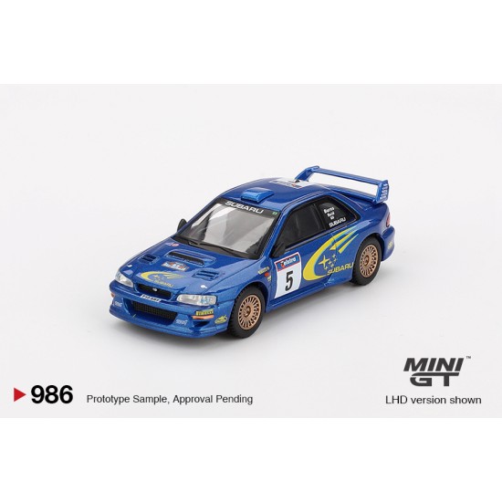 1/64 SUBARU IMPREZA WRC99 1999 RALLY AUSTRALIA WINNER NO.5 (LHD) AUSTRALIA EXCLUSIVE