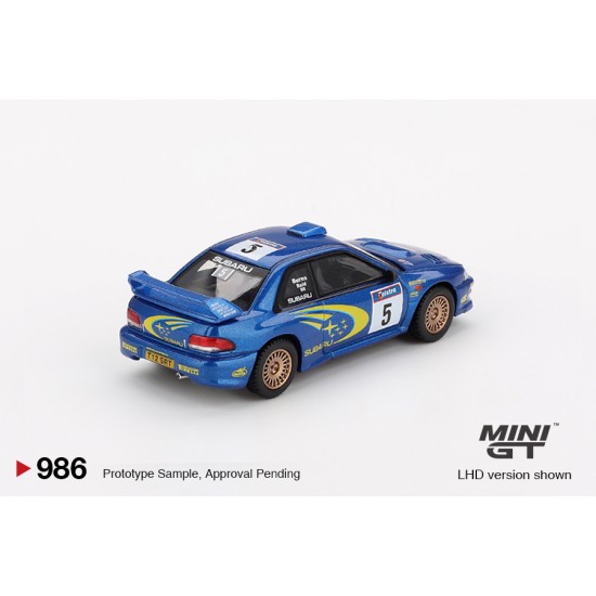 1/64 SUBARU IMPREZA WRC99 1999 RALLY AUSTRALIA WINNER NO.5 (LHD) AUSTRALIA EXCLUSIVE