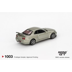 1/64 NISSAN SKYLINE GT-R (R34) V-SPEC II NURMILLENIUM JADE (RHD) BLISTER