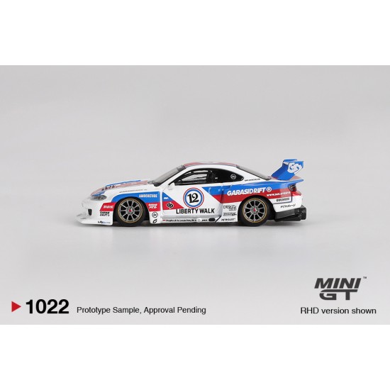 1/64 NISSAN LB-SUPER SILHOUETTE S15 SILVIA GARASIDRIFT X LBWK 2025 (RHD)