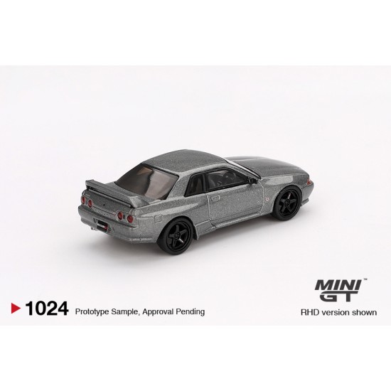 1/64 NISSAN SKYLINE GT-R (NISMO BNR32 CRS VERSION) DARK METAL GREY (RHD) BLISTER PACKAGING