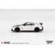 1/64 NISSAN GT-R NISMO 2024 BRILLIANT WHITE PEARL (LHD)