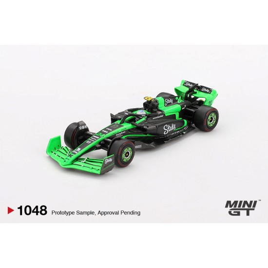 1/64 KICK SAUBER C44 NO.24 GUANYU ZHOU 2024 F1 2024 CHINESE GP BLISTER PACKAGING