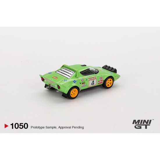 1/64 LANCIA STRATOS HF NO.4 1979 SPANISH RALLY CHAMPION (LHD) BLISTER PACKAGING