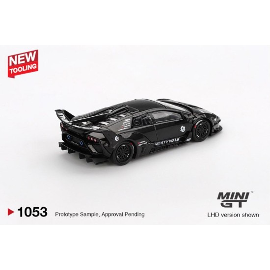 1/64 LAMBORGHINI LB-SILHOUETTE WORKS MURCIELAGO GT EVO BLACK (LHD) (NEW TOOLING)