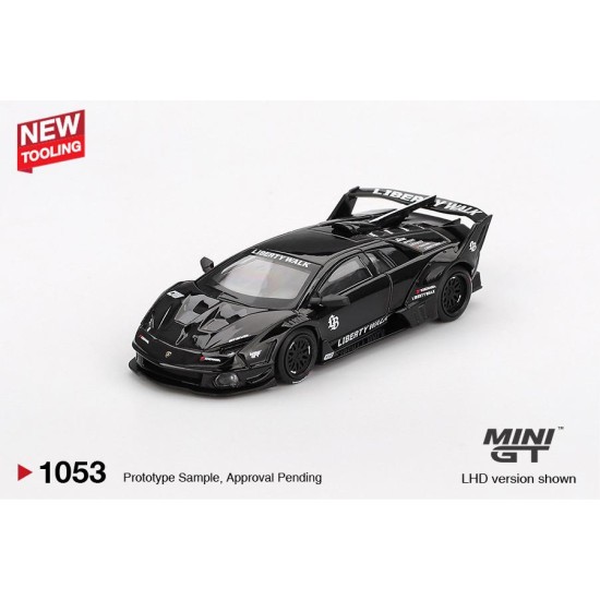 1/64 LAMBORGHINI LB-SILHOUETTE WORKS MURCIELAGO GT EVO BLACK (LHD) (NEW TOOLING)