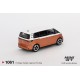 1/64 VOLKSWAGEN ID.BUZZ CANDY WHITE/ENERGETIC ORANGE (RHD)