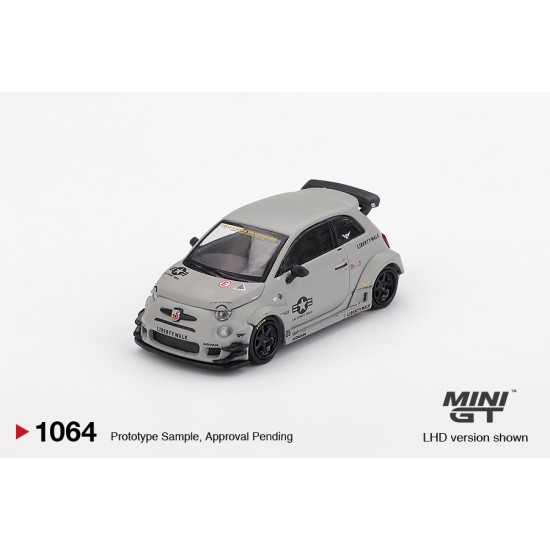 1/64 ABARTH 595 LB-WORKS X ABAS WORKS FIGHTERS (LHD)