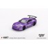 1/64 TOYOTA SUPRA (A80) TOP SECRET GT-300 TOP SECRET PURPLE (LHD) BLISTER PACKAGING