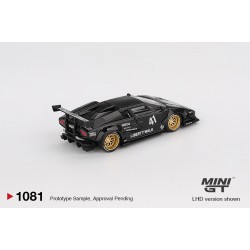 1/64 LAMBORGHINI COUNTACH LB-WORKS BLACK (LHD)