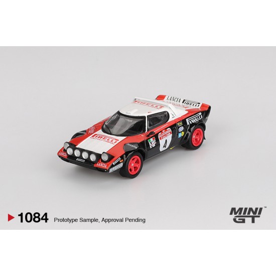 1/64 LANCIA STRATOS HF NO.4 1978 RALLY SANREMO WINNER (LHD) BLISTER PACKAGING